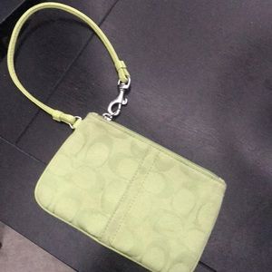 Coach wristlet